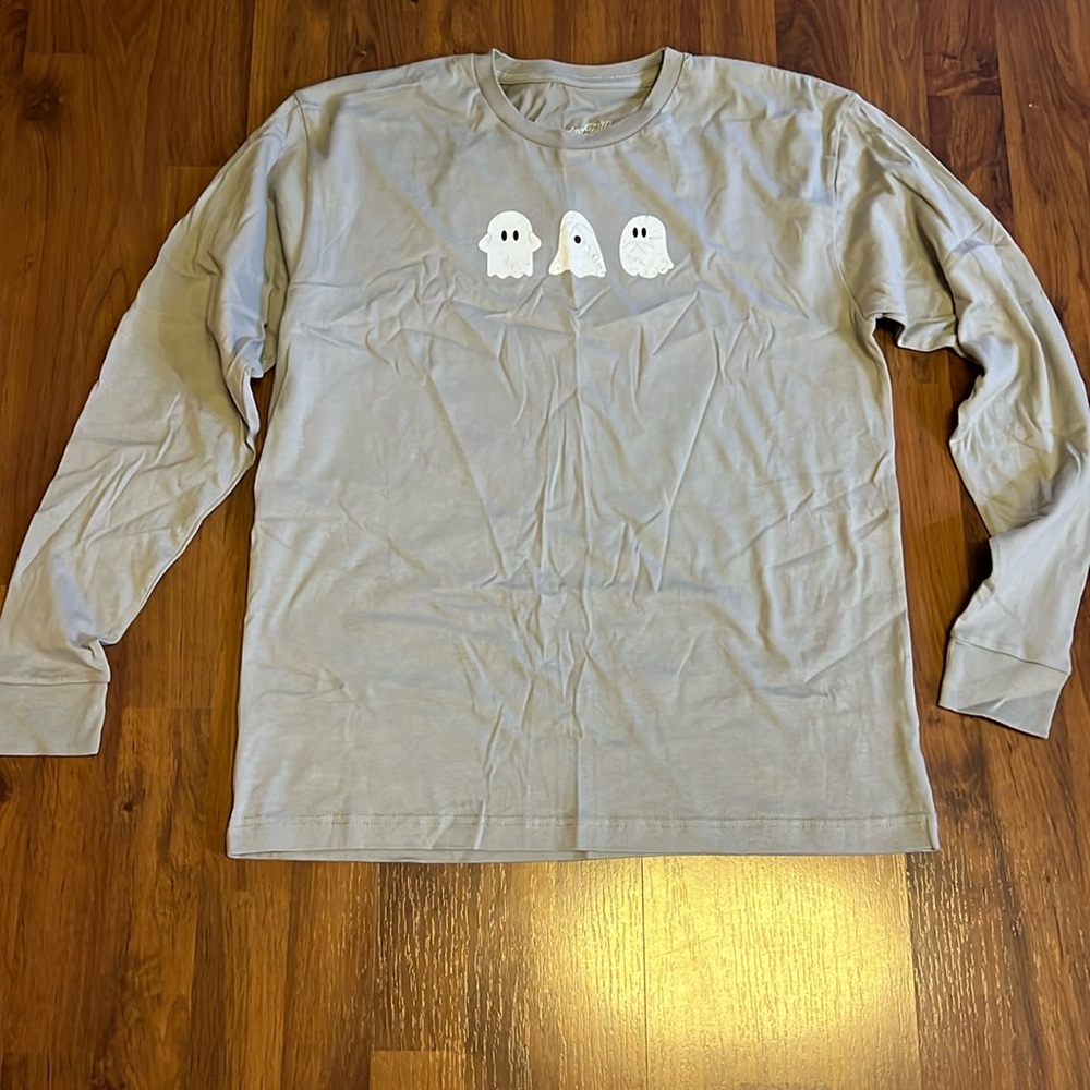 Living Fully Kids Long-sleeve Halloween shirt size XL